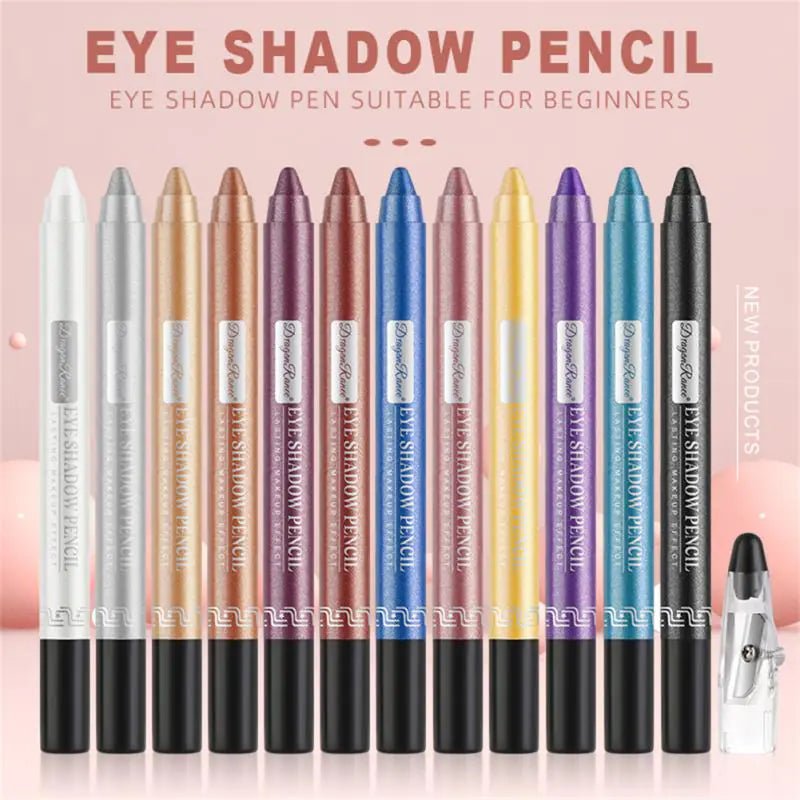 12 Colors Eyeshadow Pencil Set - Allure SocietyEyeshadow