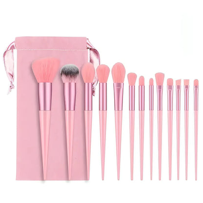 13Pcs Soft Fluffy Makeup Brushes Set - Allure SocietyMakeup Brush Set