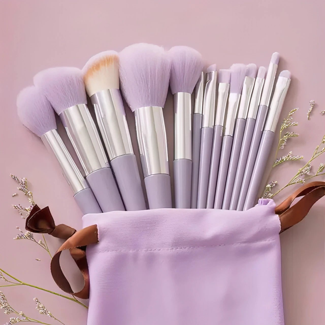 13Pcs Soft Fluffy Makeup Brushes Set - Allure SocietyMakeup Brush Set