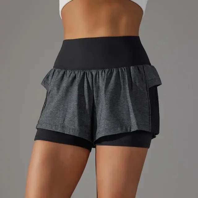 2 In 1 Yoga Running Shorts - Allure SocietyActivewear Shorts