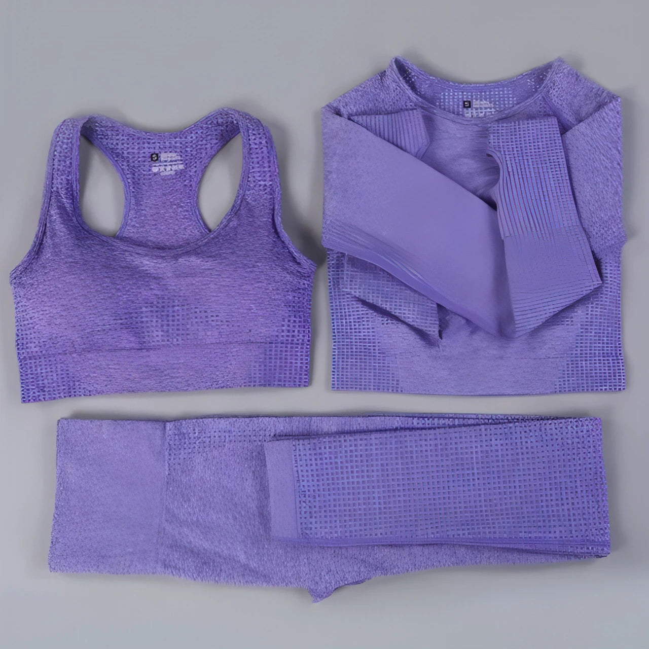 2/3PCS Seamless Women Workout Sportswear - Allure SocietyActivewear Sets