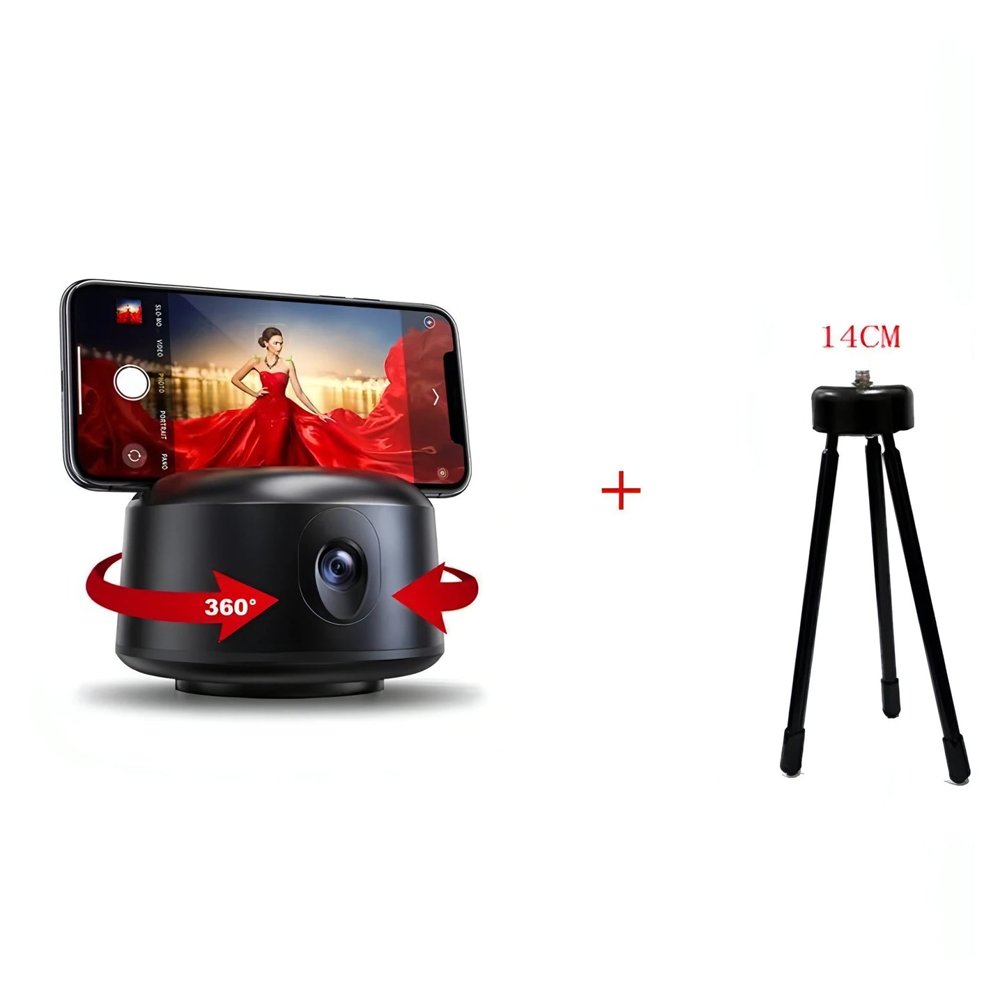 360 Degree Auto - Face Tracking Camera Mount - Allure SocietyCamera Mount