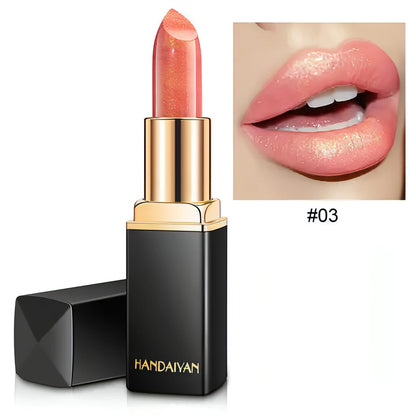 9 Colors Waterproof Glitter Lipstick - Allure SocietyLipstick