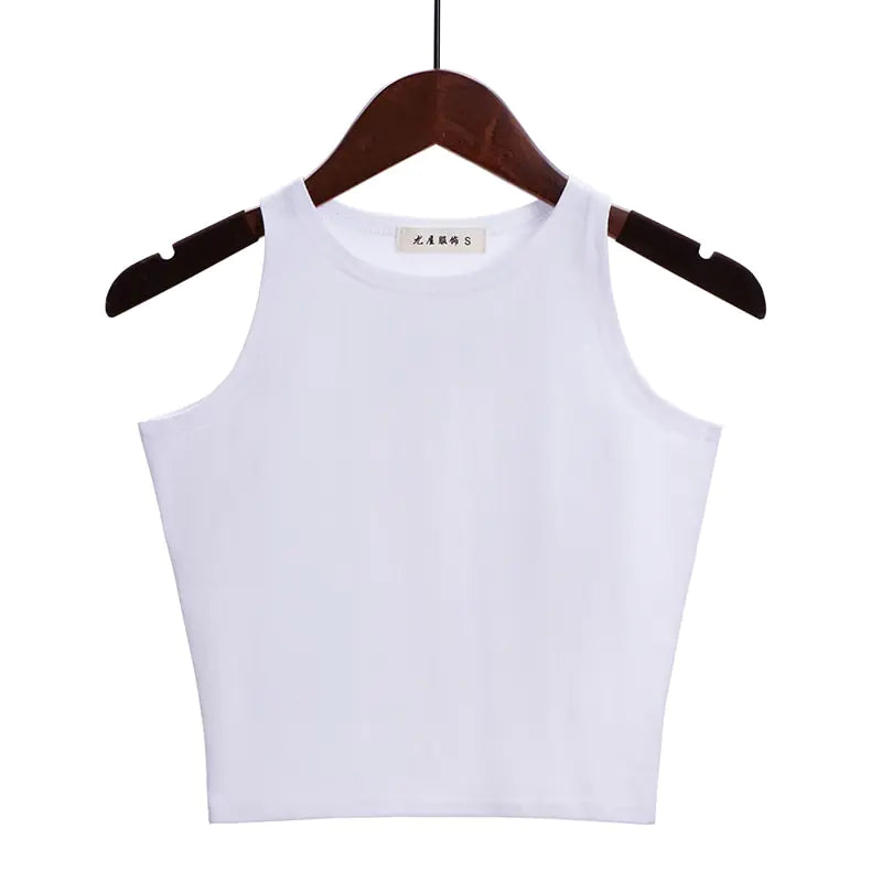 Sexy Cotton Crop Top - Allure SocietyCasualwear Tops