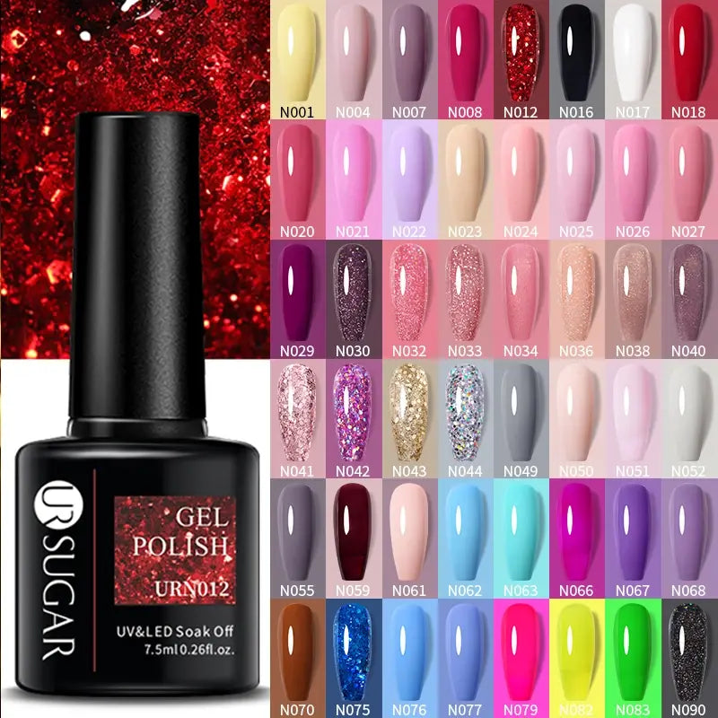 Glitter Gel Nail Polish - Allure SocietyFalse Nail Kits and Dryers