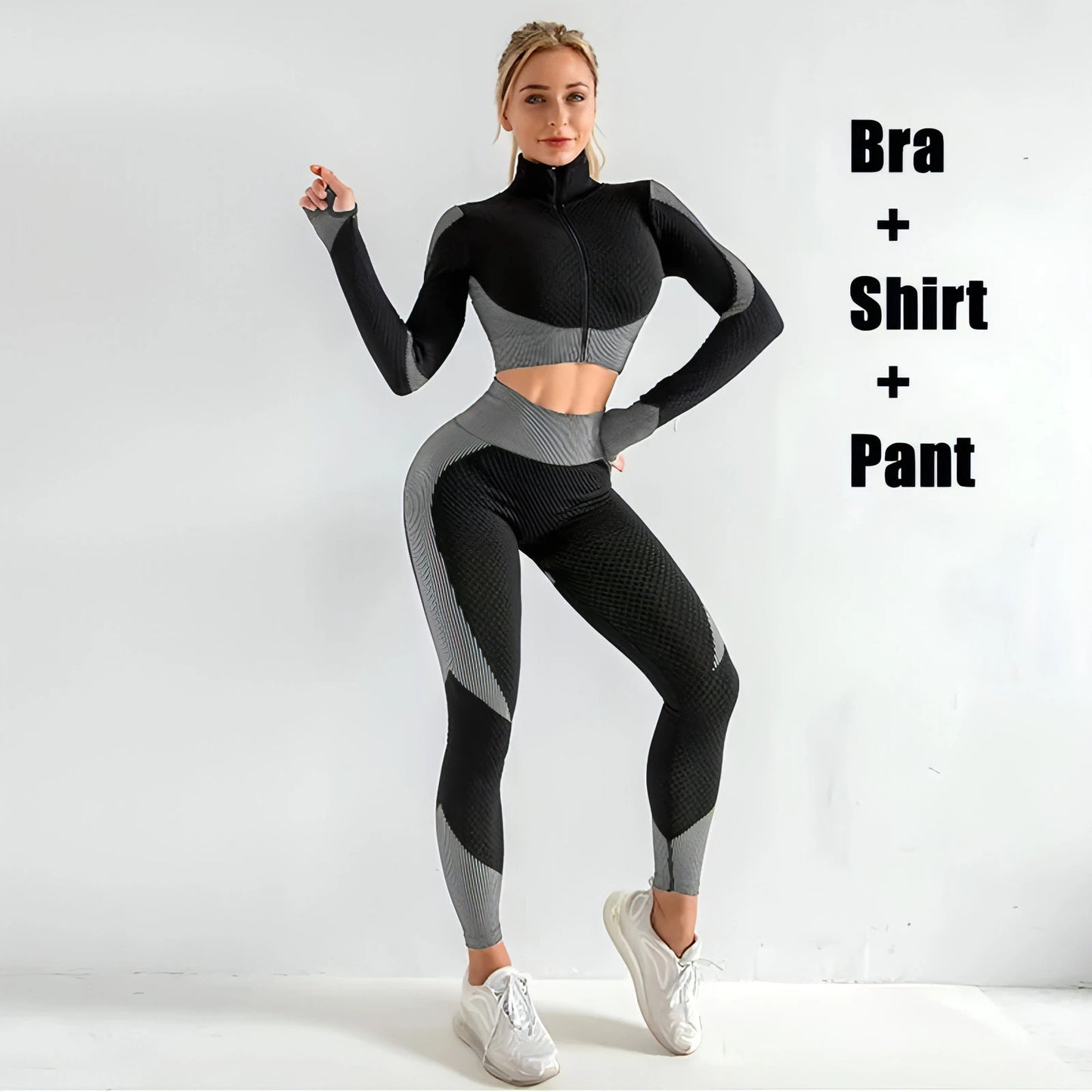 Women's Sportwear Yoga Set - Allure SocietyActivewear Sets
