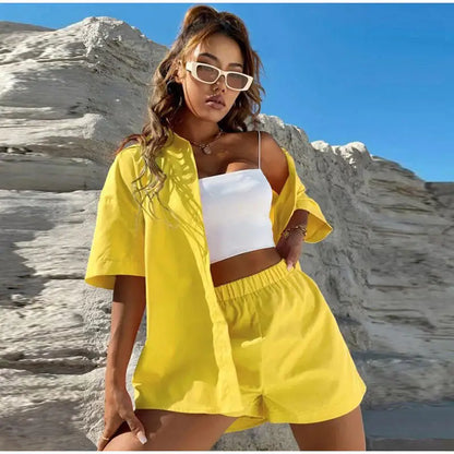 Summer Style Shorts and Shirt Set - Allure SocietyCasualwear Sets