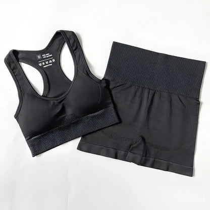 2/3/4PCS Seamless Yoga Activewear Set - Allure SocietyActivewear Sets