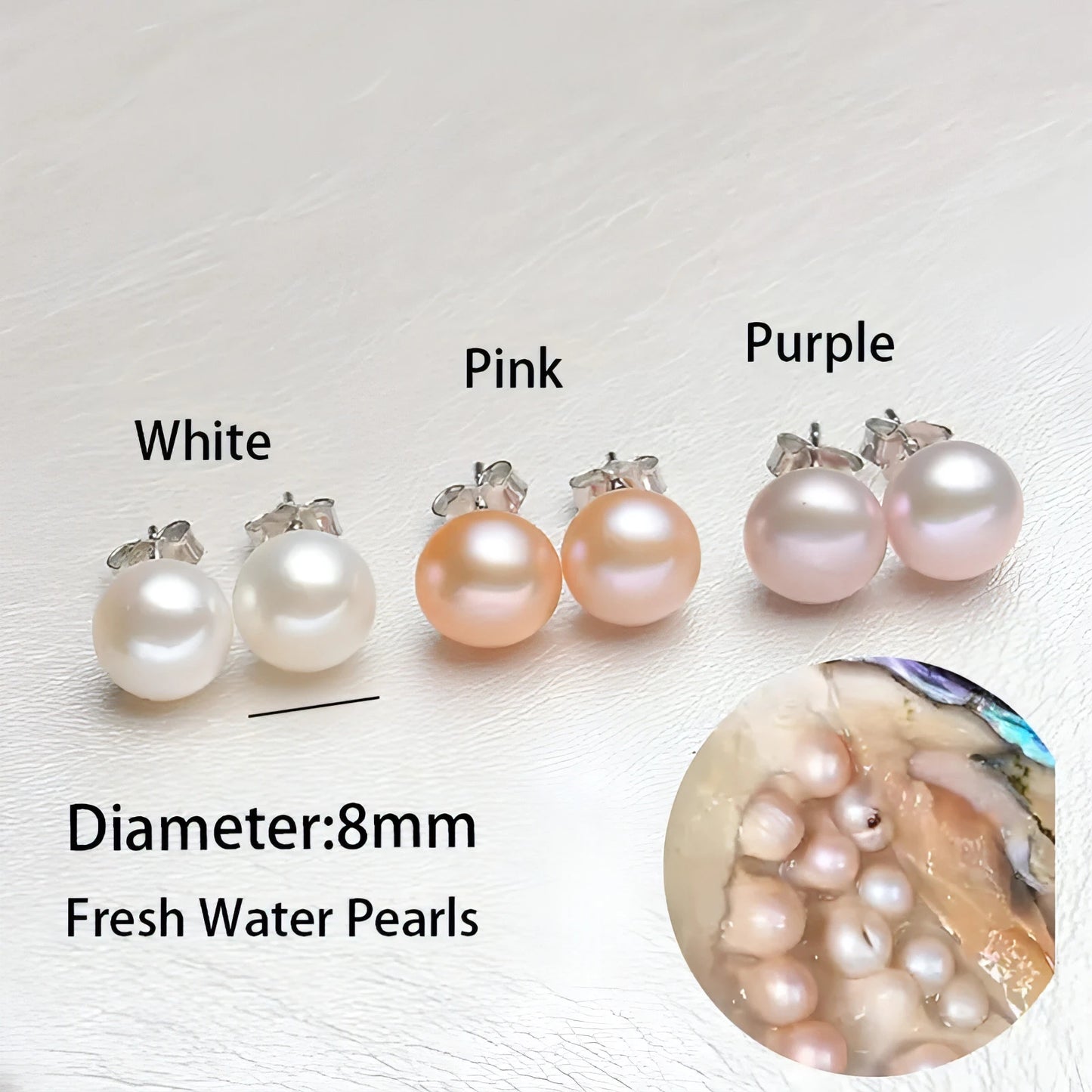 Baroque Pearl Stud Earrings - Allure SocietyEarrings