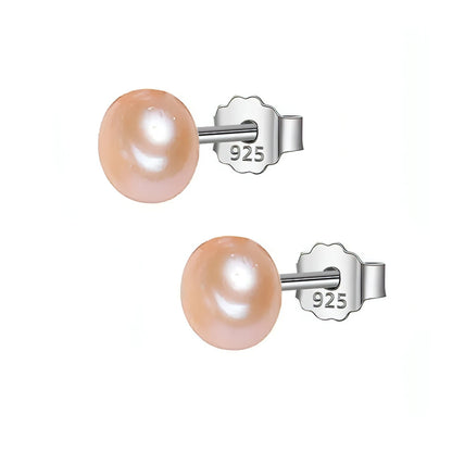 Baroque Pearl Stud Earrings - Allure SocietyEarrings