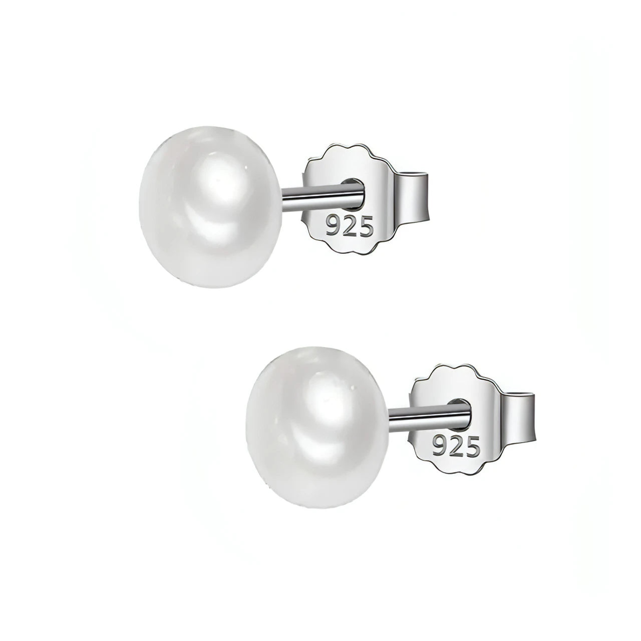 Baroque Pearl Stud Earrings - Allure SocietyEarrings