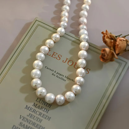 Big Edison Natural Freshwater Pearl Necklace - Allure SocietyNecklaces