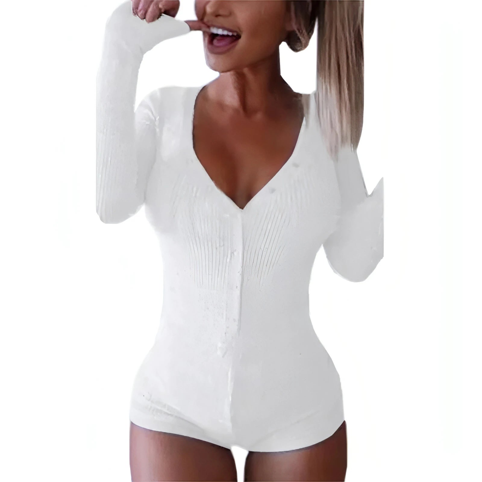 Bodysuit Romper - Allure SocietyLoungewear One Piece's