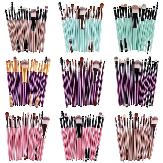 Brush Makeup Kit - Allure SocietyMakeup Brush Set