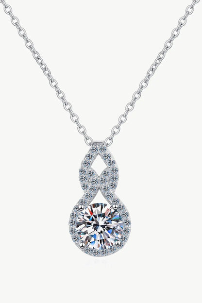 Carat Moissanite Pendant Necklace - Allure SocietyNecklaces