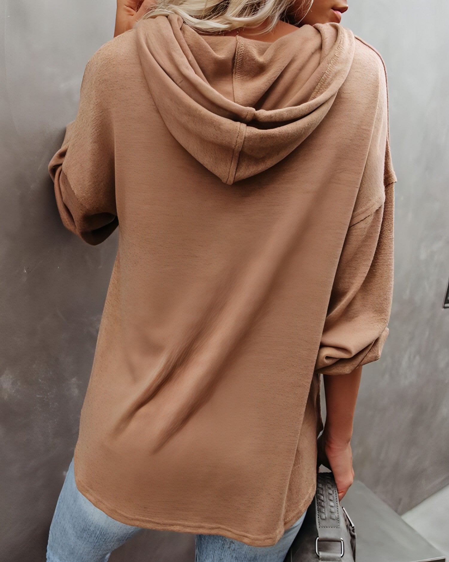 Casual Hoodie Sweatshirt Top - Allure SocietyCasualwear Tops