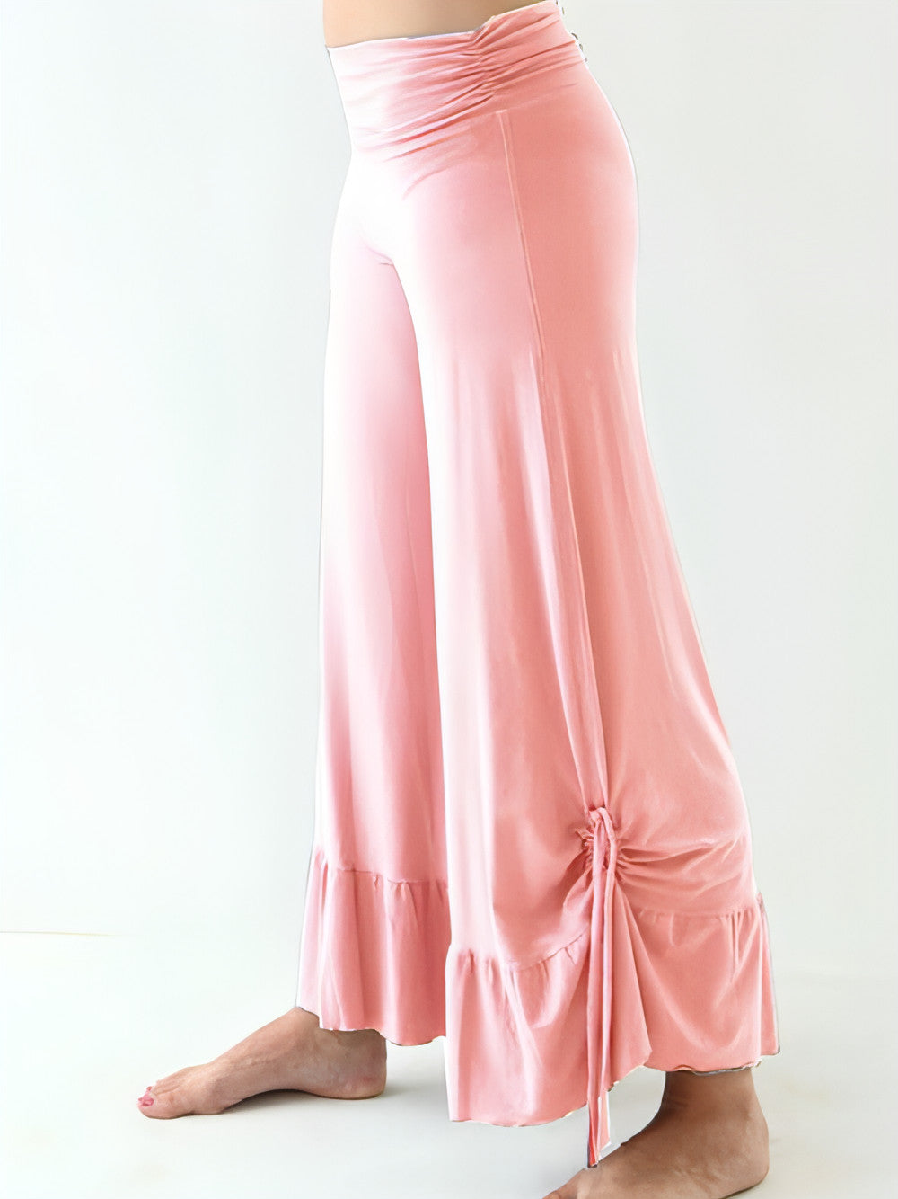 Casual Loose Elastic High Waist Pants - Allure SocietyLoungewear Pants