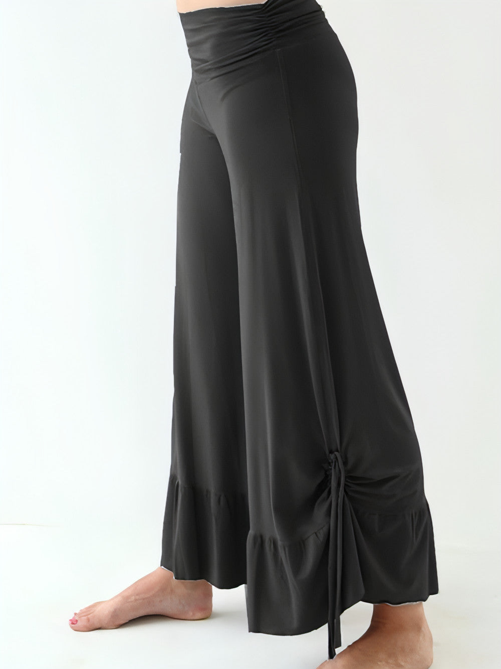 Casual Loose Elastic High Waist Pants - Allure SocietyLoungewear Pants