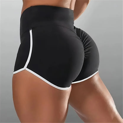 Casual Workout Shorts Waistband Skinny Sexy Short - Allure SocietyActivewear Shorts