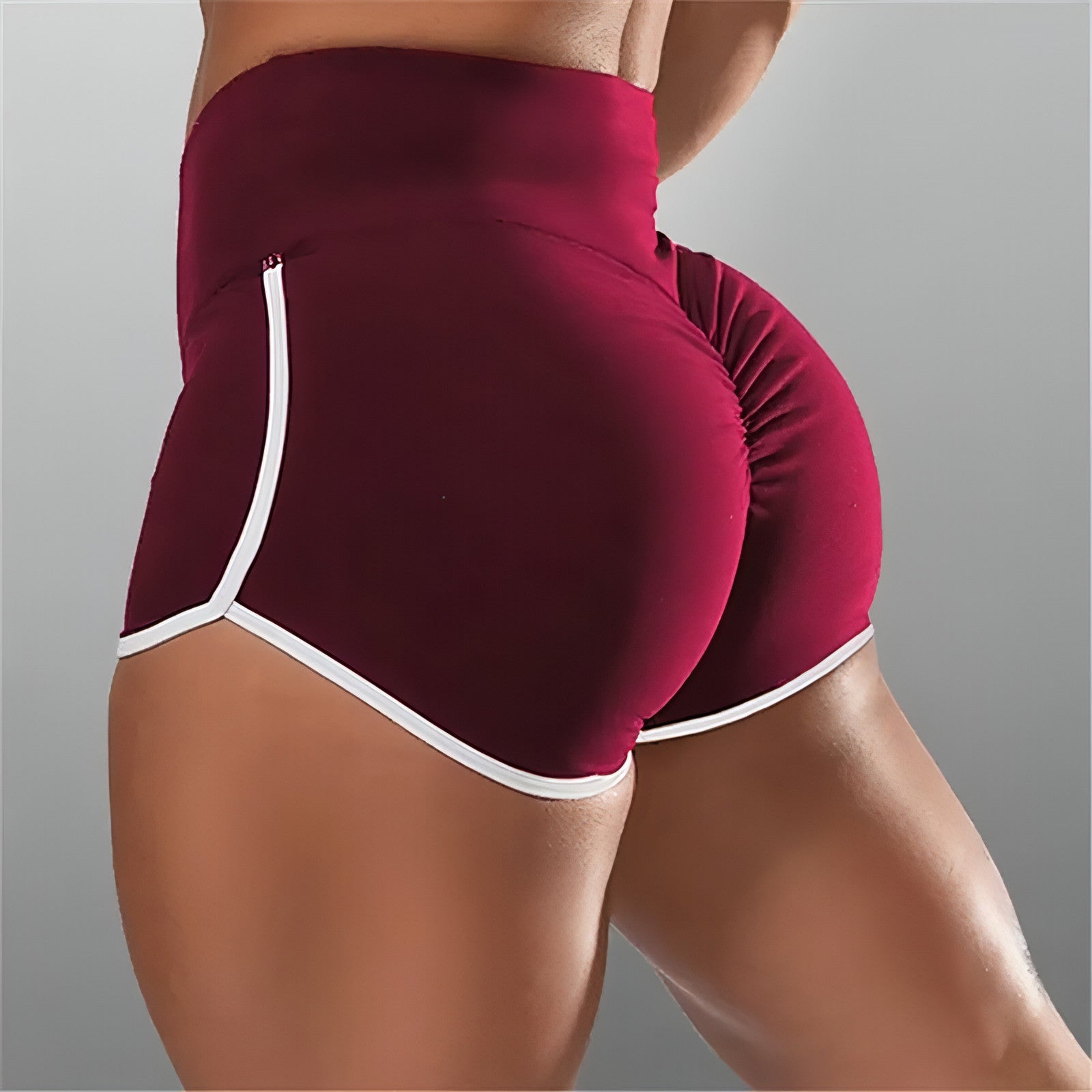 Casual Workout Shorts Waistband Skinny Sexy Short - Allure SocietyActivewear Shorts