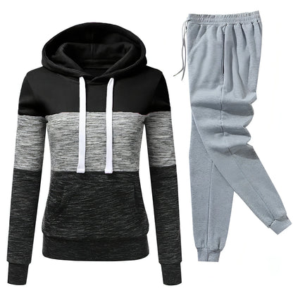 2 - Piece Tracksuit Set - Allure SocietyLoungewear Sets