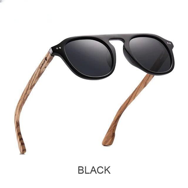 Classic Wood Sunglasses - Allure SocietyUV Sunglasses