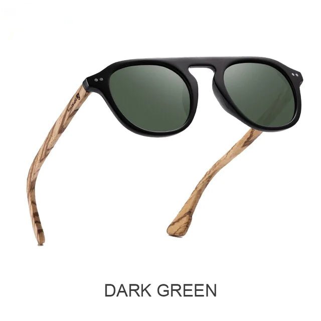 Classic Wood Sunglasses - Allure SocietyUV Sunglasses