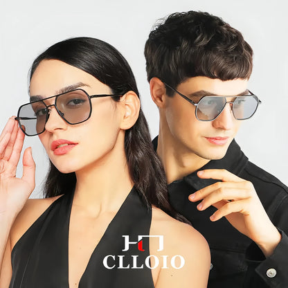 CLLOIO Aluminum Photochromic Sunglasses - Allure SocietyPolarised Sunglasses