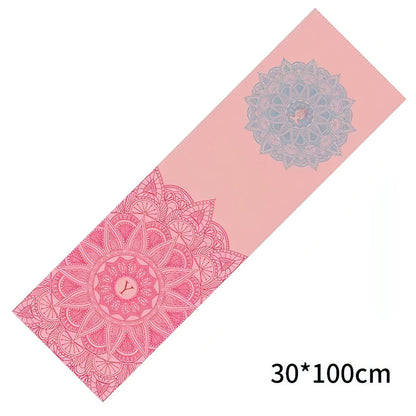 Cooling Sports Printed Towel 30*100cm Yoga Mat Cover Non - slip Gym Fitness Microfiber Travel Quick - drying Cushion Pilates - Allure SocietyYoga Towel and Blankets