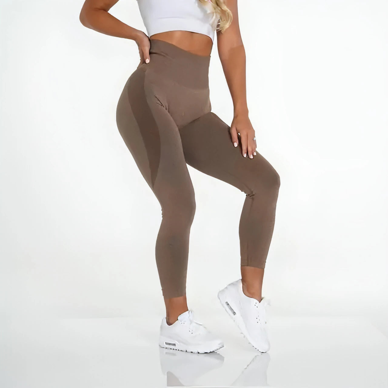 Curves Yoga Outfits Leggings - Allure SocietyActivewear Pants