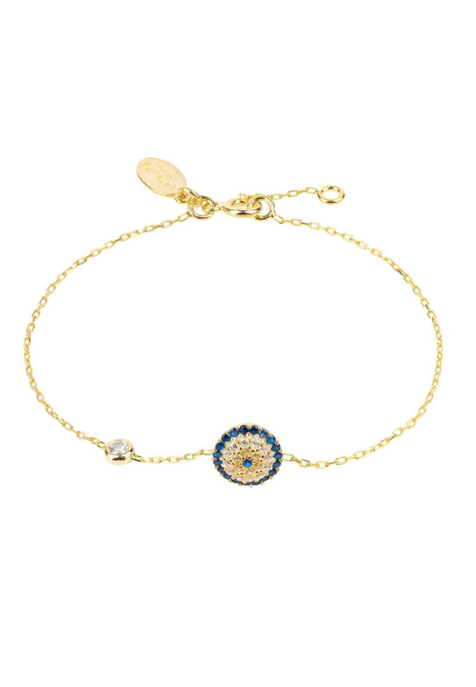 Evil Eye Bracelet Gold - Allure SocietyBracelets