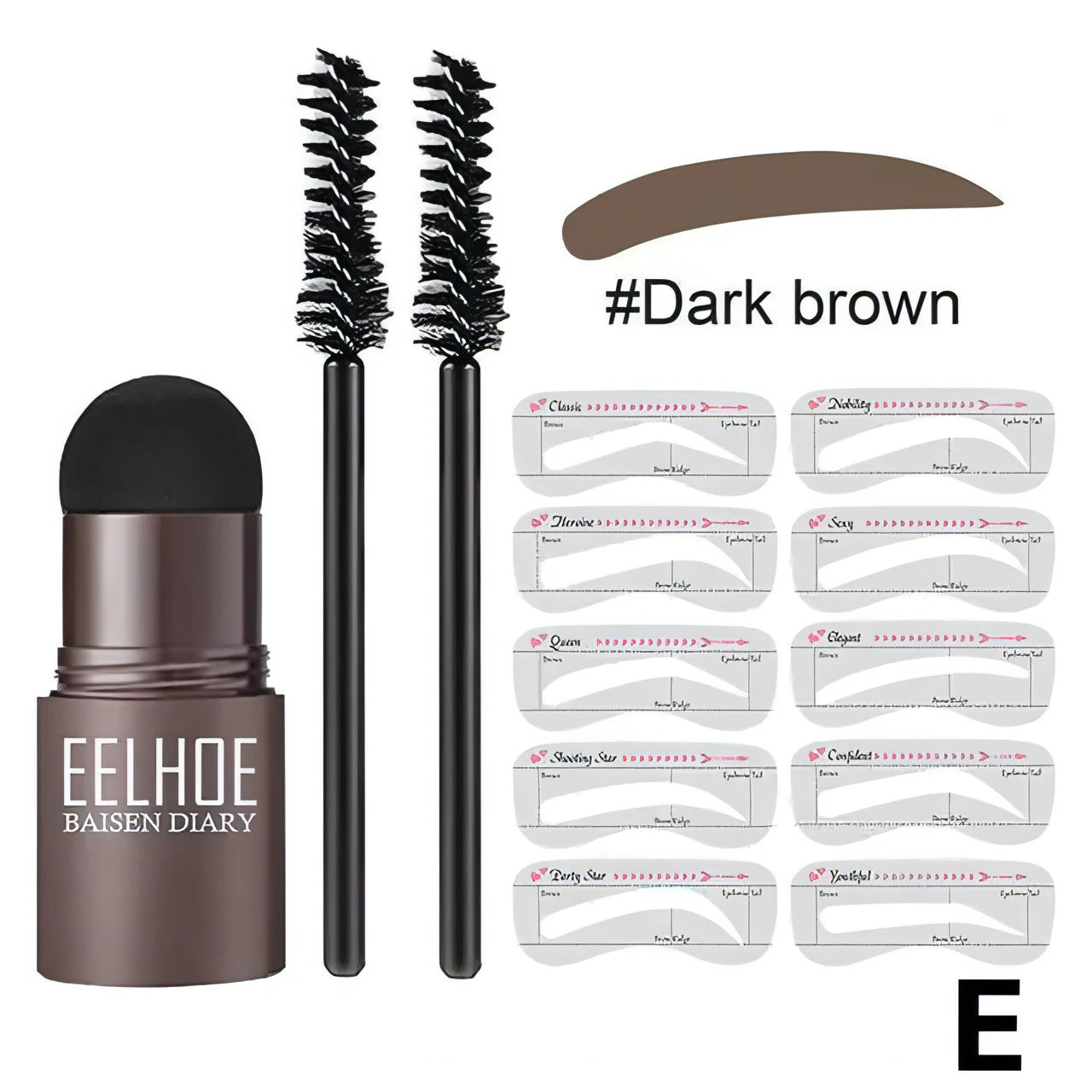 Eyebrow Shaping Long Lasting Stamp Kit - Allure SocietyEyebrows