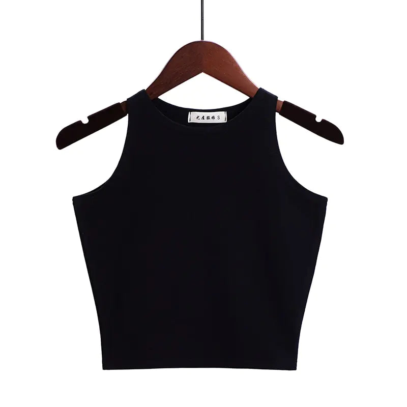 Sexy Cotton Crop Top - Allure SocietyCasualwear Tops