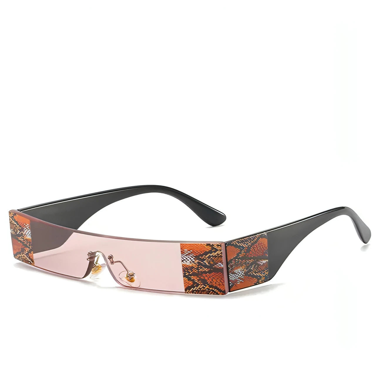 Fashion Snake Tattoo Rectangle Sunglasses - Allure SocietyUV Sunglasses