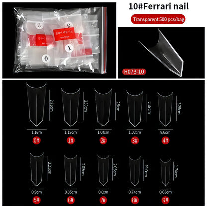 French Fake Nails Extension - Allure SocietyFalse Nail Kits and Dryers