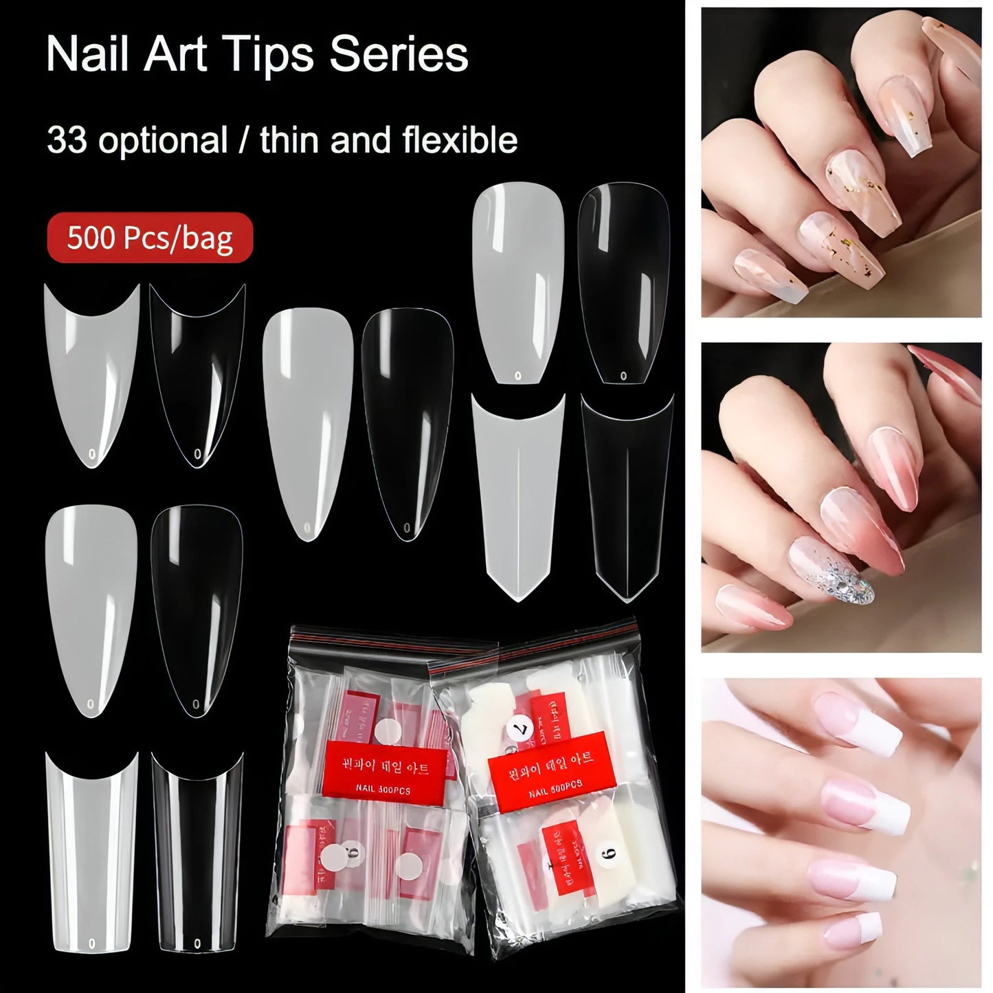 French Fake Nails Extension - Allure SocietyFalse Nail Kits and Dryers