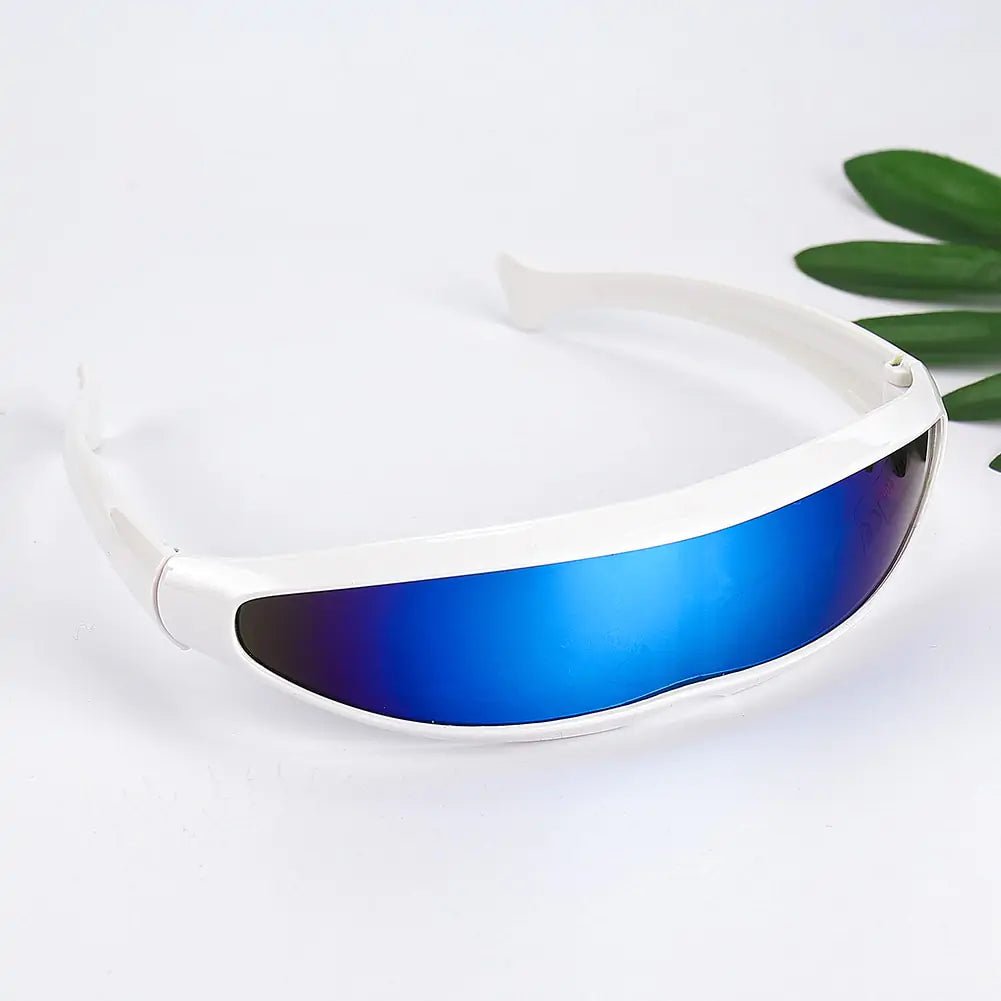 Futuristic Narrow Cyclops Sunglasses - Allure SocietyUV Sunglasses