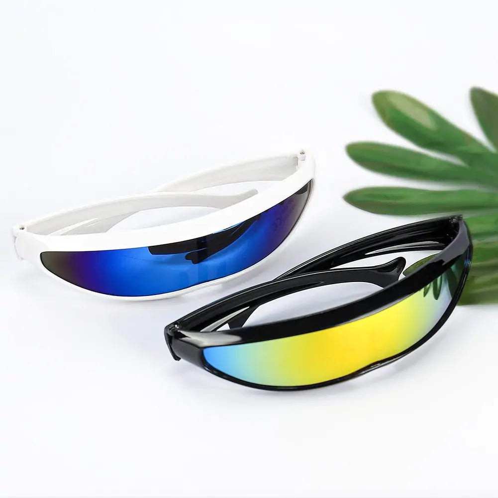 Futuristic Narrow Cyclops Sunglasses - Allure SocietyUV Sunglasses