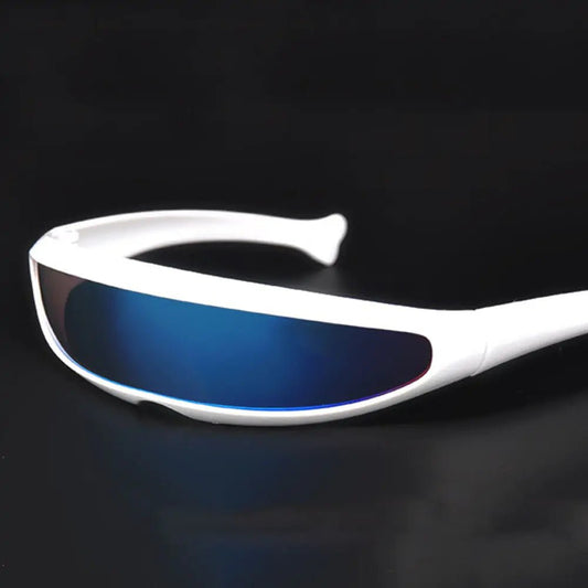 Futuristic Narrow Cyclops Sunglasses - Allure SocietyUV Sunglasses