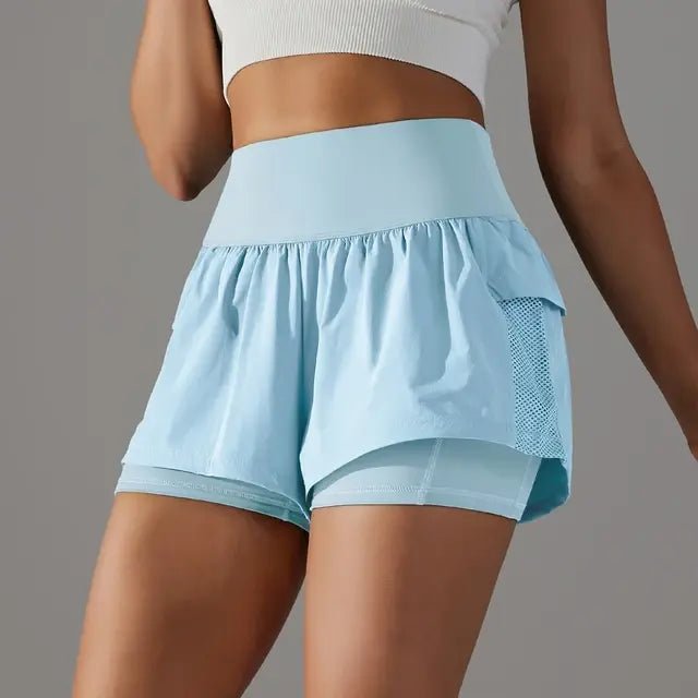 2 In 1 Yoga Running Shorts - Allure SocietyActivewear Shorts