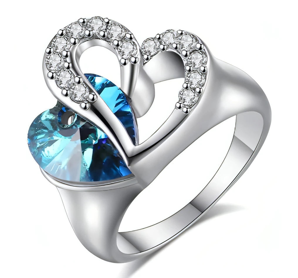 Heart Stone Ring - Allure SocietyRings