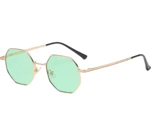 Hex Frame Sunglasses - Allure SocietyUV Sunglasses