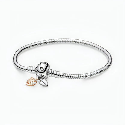 925 Sterling Silver Charm Bead Bracelet - Allure SocietyBracelets