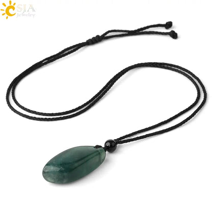 Irregular Natural Healing Stone Necklace Pendants - Allure SocietyNecklaces