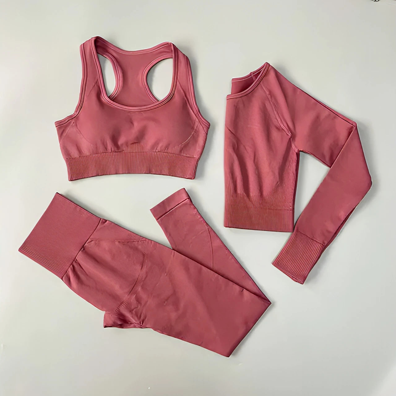 2/3/4PCS Seamless Yoga Activewear Set - Allure SocietyActivewear Sets