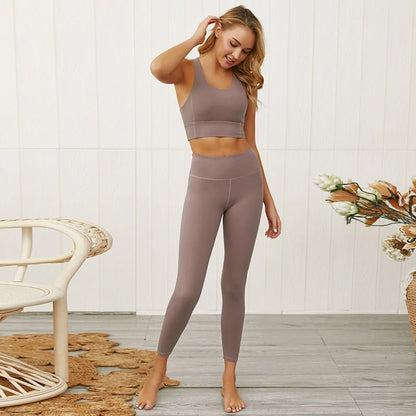 Seamless Kaminsky Fitness Sports Set Suit - Allure SocietyActivewear Sets