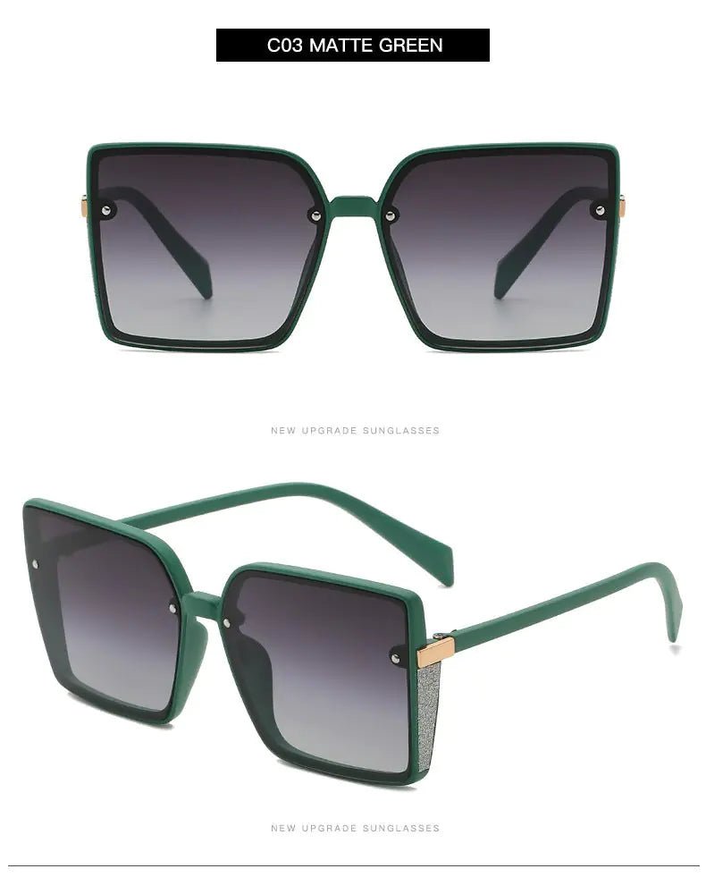 Kehinde Square Sunglasses - Allure SocietyUV Sunglasses