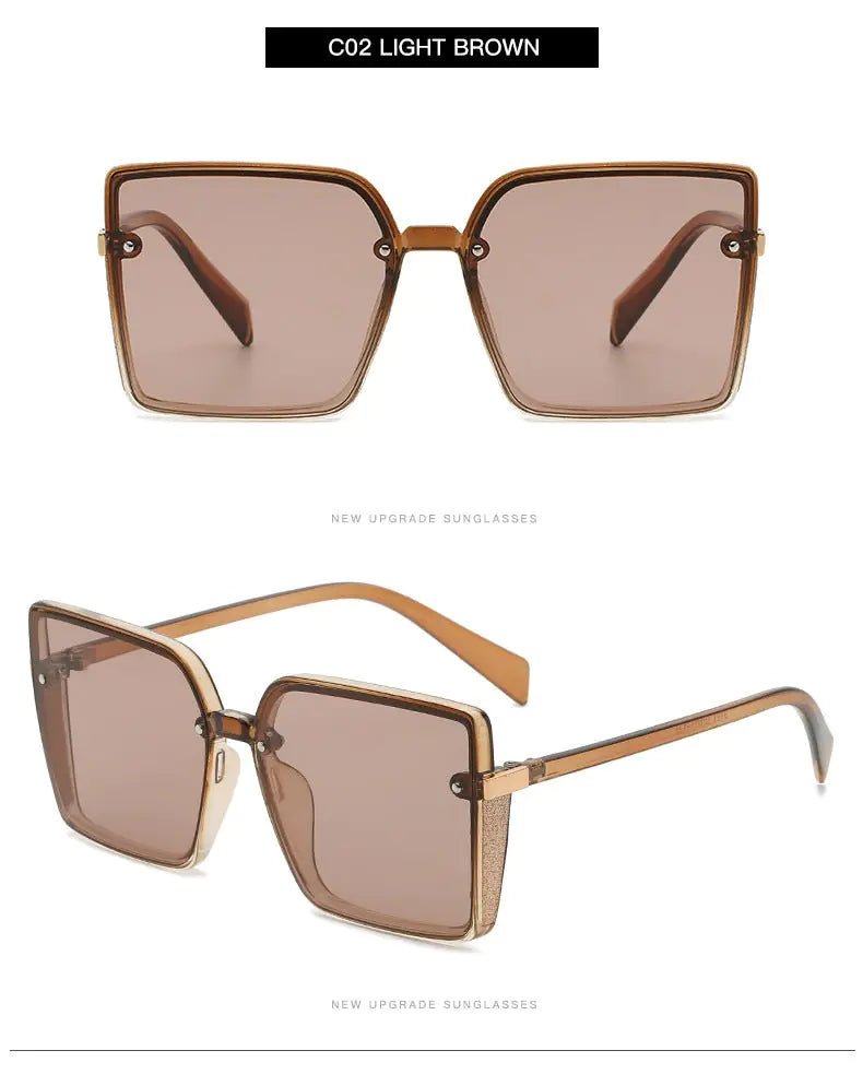 Kehinde Square Sunglasses - Allure SocietyUV Sunglasses