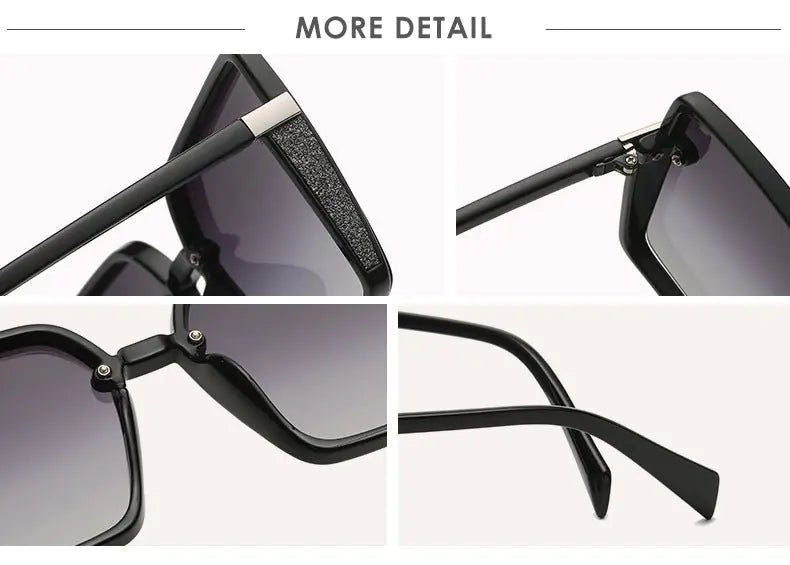 Kehinde Square Sunglasses - Allure SocietyUV Sunglasses