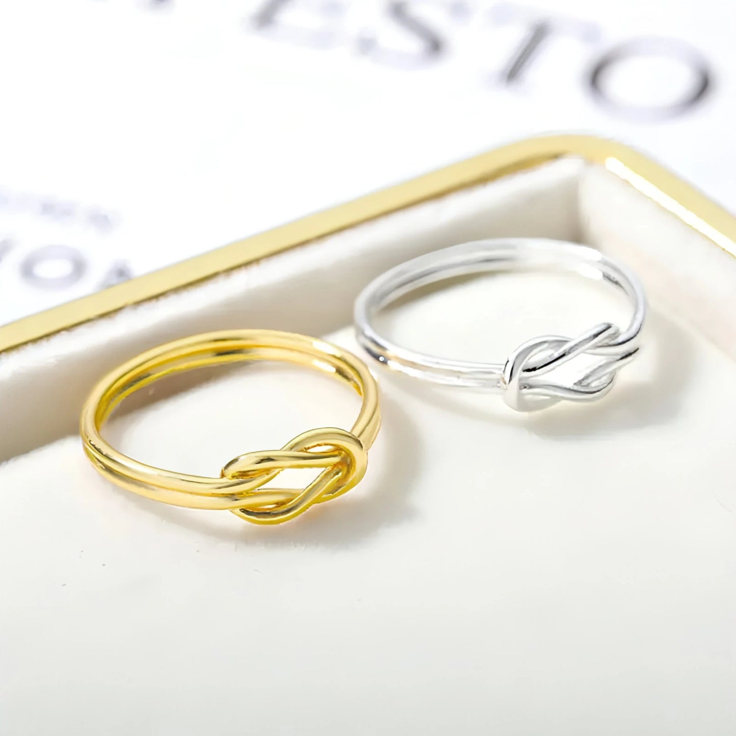 Knot Infinity Ring - Allure SocietyRings